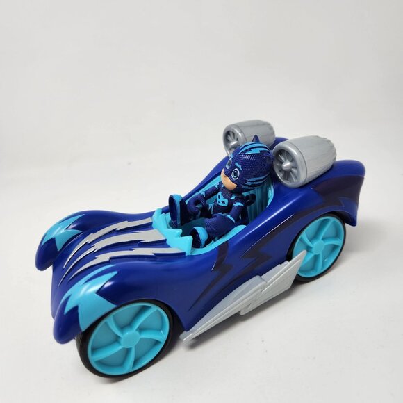 Catboy Ride-On Car & Action Figure PJ Masks Toy Set, Cat Boy - Picture 4 of 9